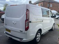 used Ford Transit Custom 2.2 TDCi 125ps Low Roof D/Cab Limited Van
