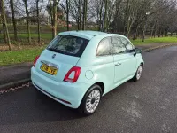 Used Fiat 500 Lounge 105 HP (77 kW) 2016 Green Hatchback