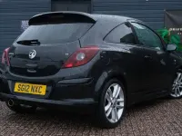 Used Vauxhall Corsa SRi 100 HP (73 kW) 2012 Black Hatchback