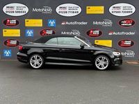 Used Audi Cabriolet S-Line 150 HP (110 kW) 2019 Black Cabriolet