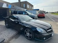 Used Mercedes SL63 AMG AMG 2008 Black Cabriolet