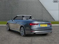 Used Audi A5 Cabriolet S-Line 187 HP (137 kW) 2018 Grey Cabriolet