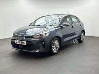Used Kia Rio 83 HP (61 kW) 2019 Blue Hatchback