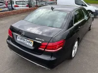 Begagnad Mercedes E220 AMG line 177 HK (130 kW) 2014 Svart Sedan