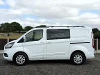 Used Ford Transit Custom Limited 130 HP (95 kW) 2019 White Van
