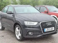 Used Audi Q3 S-Line 177 HP (130 kW) 2013 Black SUV