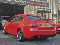 Used Skoda Octavia vRS 184 HP (135 kW) 2014 Red Estate