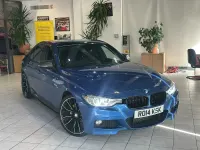 Used BMW 320 M Sport 2014 Blue Sedan