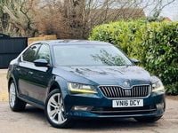 Used Skoda Superb SE L Executive 190 HP (139 kW) 2016 Blue Hatchback