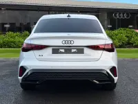 Ny Audi A3 Black Edition 150 HK (110 kW) 2026 Vit Sedan