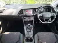 Used Seat Leon FR 130 HP (95 kW) 2018 Black Hatchback