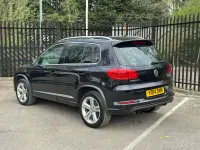 Second-hand VW Tiguan R-line 2014 Negru SUV