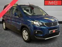 Used Peugeot Rifter Allure 100 HP (73 kW) 2019 Blue MPV