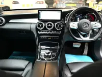 Used Mercedes C220 AMG line 194 HP (142 kW) 2019 Black Estate