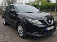 Begagnad Nissan Qashqai Acenta 115 HK (84 kW) 2014 Svart SUV