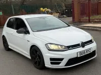 Usado VW Golf VII R 2015 Blanco Utilitario