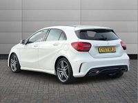 Used Mercedes A180 AMG Line Premium 122 HP (89 kW) 2017 White Hatchback