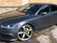 Begagnad Audi A7 Black Edition 2015 Grå Halvkombi