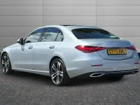 Used Mercedes C220 Exclusive Luxury 217 HP (159 kW) 2023 Hightech silver Sedan