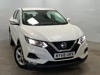 Used Nissan Qashqai Acenta Premium 115 HP (84 kW) 2019 White SUV