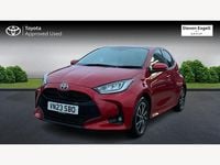 Used Toyota Yaris Hybrid Design 2023 Red Hatchback