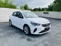 Used Vauxhall Corsa Edition 102 HP (75 kW) 2022 White Hatchback