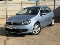 Used VW Golf VI Match 105 HP (77 kW) 2011 Blue Hatchback