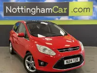 Used Ford C-MAX Titanium X 115 HP (84 kW) 2014 Red MPV