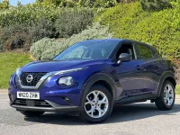 Used Nissan Juke N-Connecta 117 HP (86 kW) 2020 Blue SUV