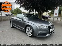 Used Audi A3 Cabriolet S-Line 2016 Grey Cabriolet