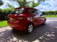 Used Skoda Fabia 2009 Red Hatchback