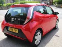 Used Toyota Aygo X-play 69 HP (50 kW) 2015 Red Hatchback