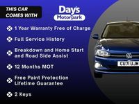 Used VW Polo Match 95 HP (69 kW) 2021 Blue Hatchback