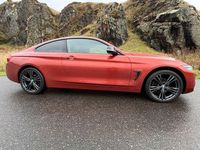 Used BMW 420 Sport Line 190 HP (139 kW) 2017 Orange Coupe
