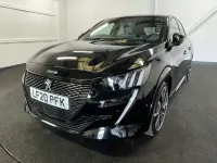 Second-hand Peugeot e-208 GTi 100 kW (136 CP) 2020 Negru Hatchback