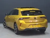 Used Vauxhall Astra Ultimate 130 HP (95 kW) 2023 Yellow Hatchback