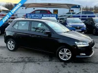 Used Skoda Fabia SE 75 HP (55 kW) 2019 Black Hatchback