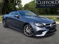 Used Mercedes E220 AMG line 2017 Grey Cabriolet
