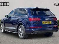 Used Audi Q7 S-Line 267 HP (196 kW) 2019 Blue SUV