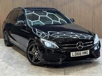 Used Mercedes C250 AMG Line Premium Plus 204 HP (150 kW) 2016 Black Estate