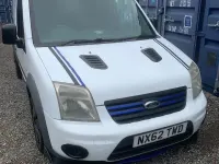 Used Ford Transit Connect 75 HP (55 kW) 2012 White MPV