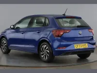Used VW Polo Life 95 HP (69 kW) 2023 Blue Hatchback