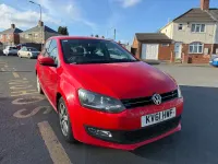Used VW Polo Match 60 HP (44 kW) 2011 Red Hatchback