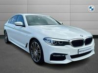 Used BMW 520 M Sport 190 HP (139 kW) 2017 White Sedan
