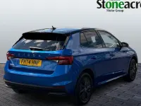 Used Skoda Fabia Design Edition 116 HP (85 kW) 2025 Blue Hatchback