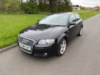 Used Audi A3 Sport 170 HP (125 kW) 2008 Black Hatchback