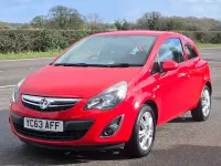 Used Vauxhall Corsa 2013 Red Hatchback