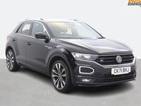 Used VW T-Roc R-line 150 HP (110 kW) 2021 Black SUV
