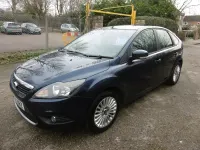 Used Ford Focus Titanium 110 HP (80 kW) 2010 Blue Hatchback