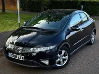 Begagnad Honda Civic ES 138 HK (101 kW) 2008 Svart Halvkombi